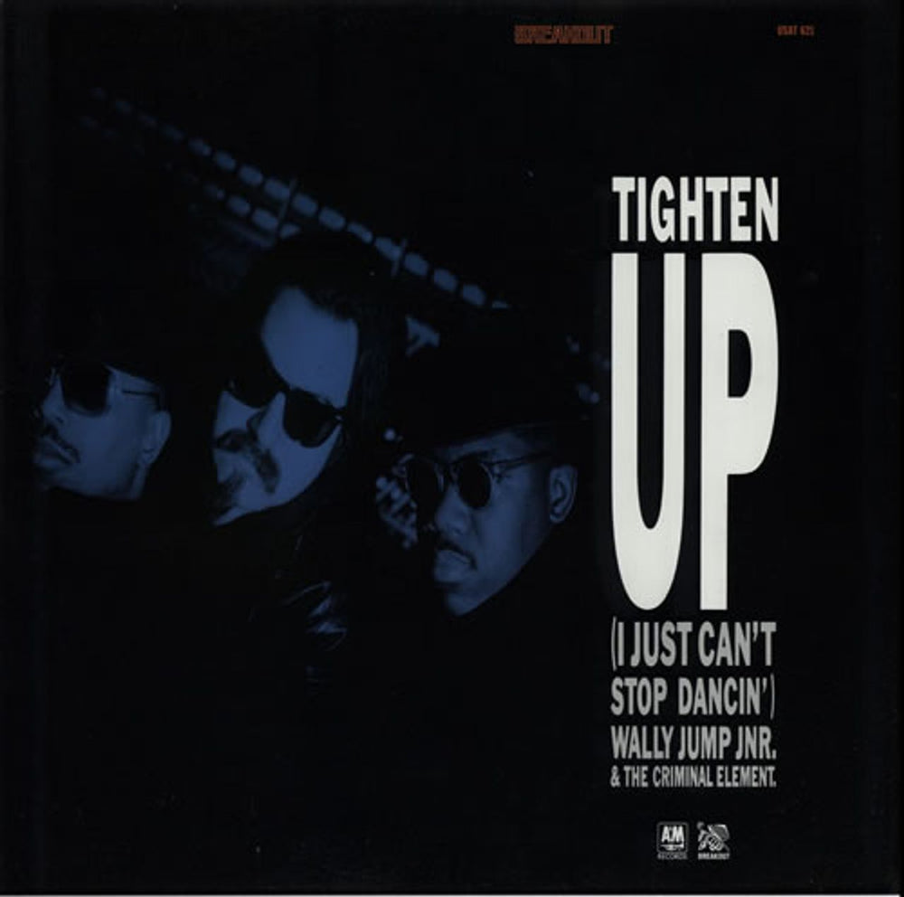 Wally Jump Junior Tighten Up (I Just Can't Stop Dancin') UK 12" vinyl single (12 inch record / Maxi-single) USAT621