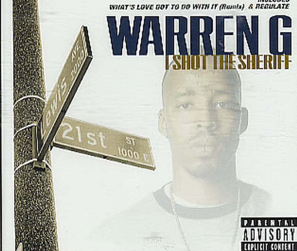 Warren G I Shot The Sheriff UK CD single (CD5 / 5") DEFCD31