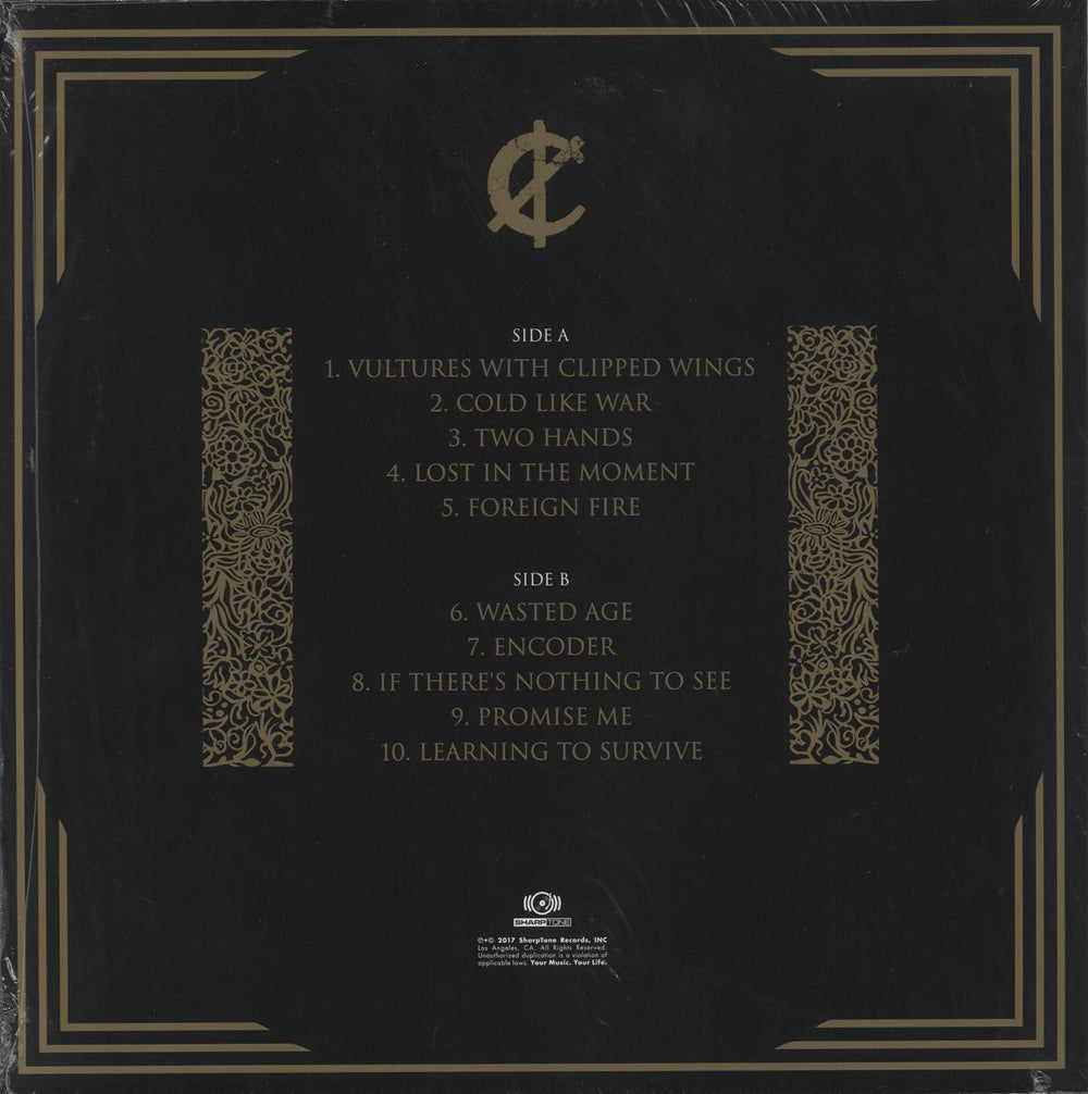 We Came As Romans Cold Like War - White - Shrink US vinyl LP album (LP record) 727361420956