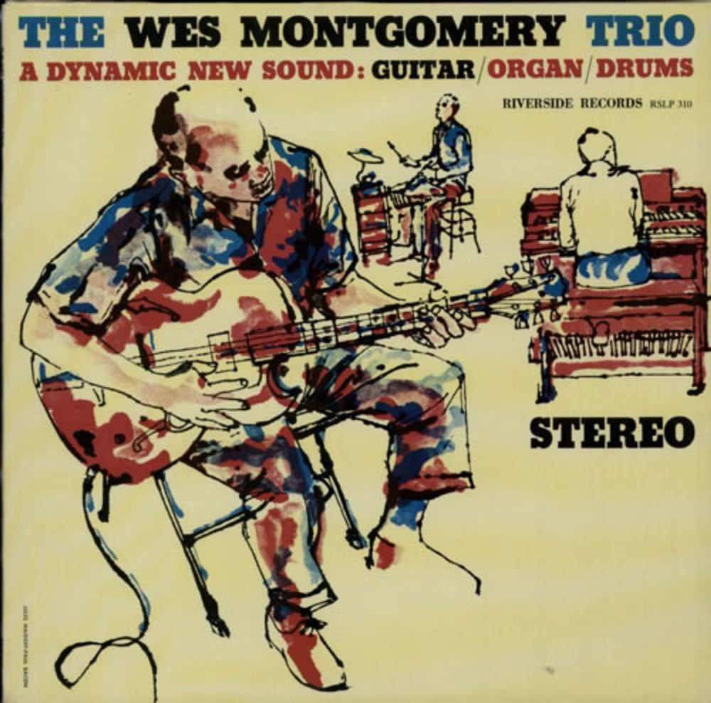 Wes Montgomery The Wes Montgomery Trio German vinyl LP album (LP record) RSLP310