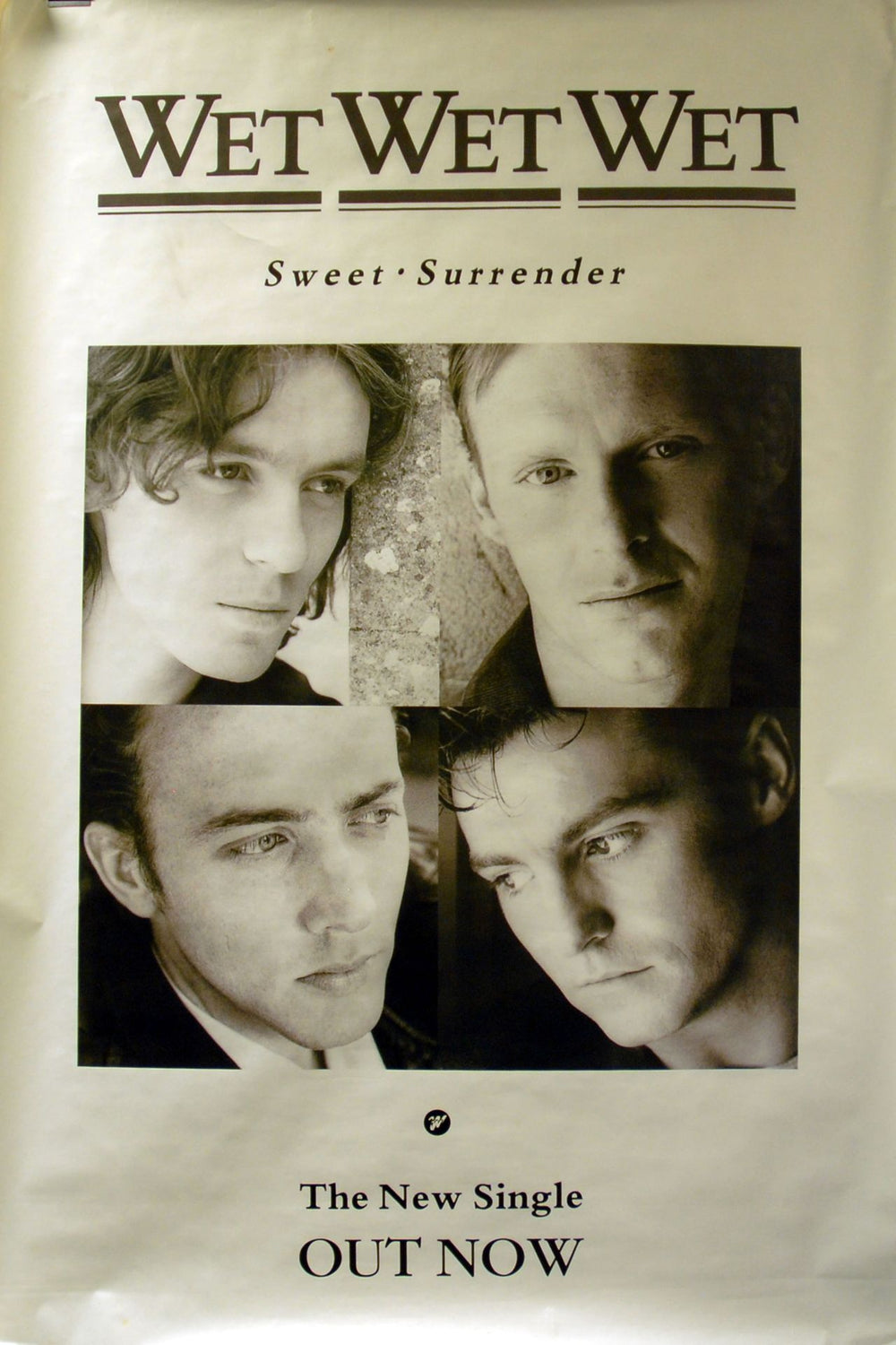 Wet Wet Wet Sweet Surrender UK Promo poster 60 X 40