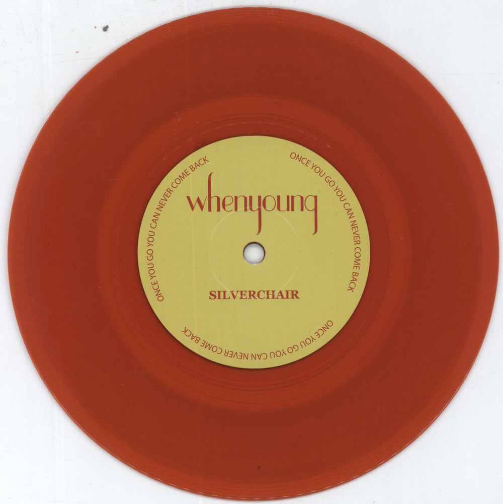 WhenYoung Actor - Red Vinyl UK 7" vinyl single (7 inch record / 45) 55J07AC815205