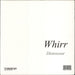 Whirr Distressor - Grey with Blue & White Splatter Vinyl US 12" vinyl single (12 inch record / Maxi-single)