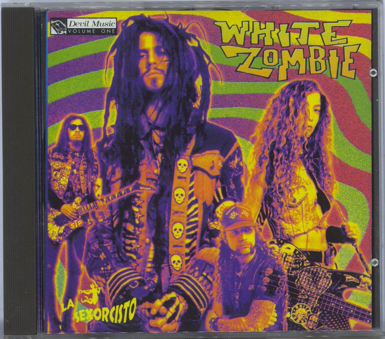 White Zombie La Sexorcisto: Devil Music Vol. 1 + Patch US CD album 