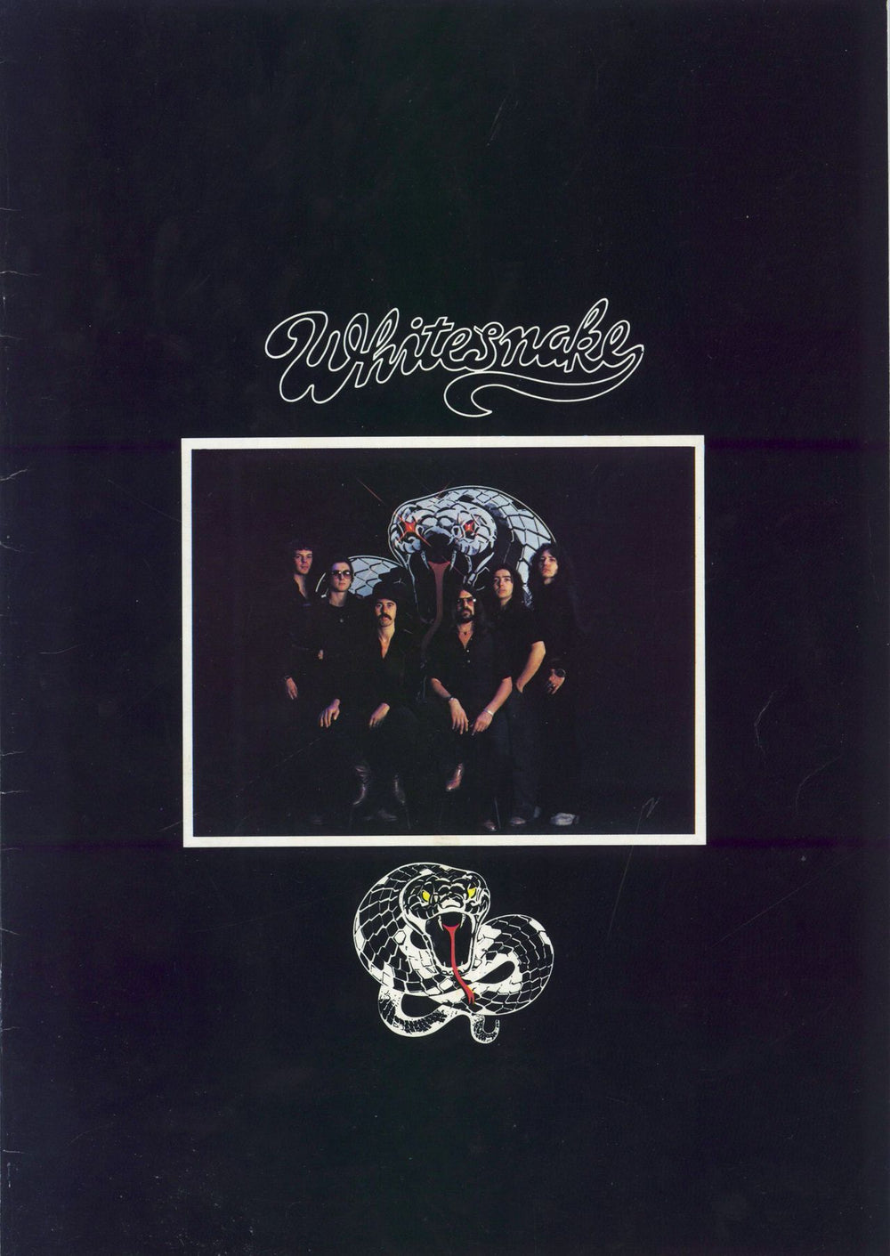 Whitesnake '78 Tour + Ticket Stub & Badge UK tour programme PROGRAMME, TICKET & BADGE