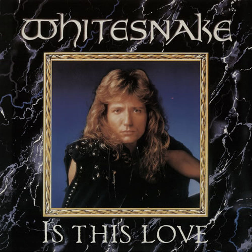 Whitesnake Is This Love UK 12" vinyl single (12 inch record / Maxi-single) 12EM3