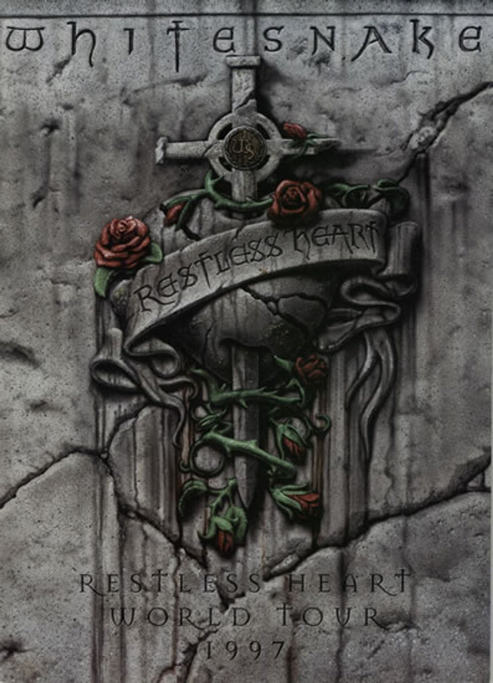 Whitesnake Restless Heart World Tour 1997 UK tour programme TOUR PROGRAMME