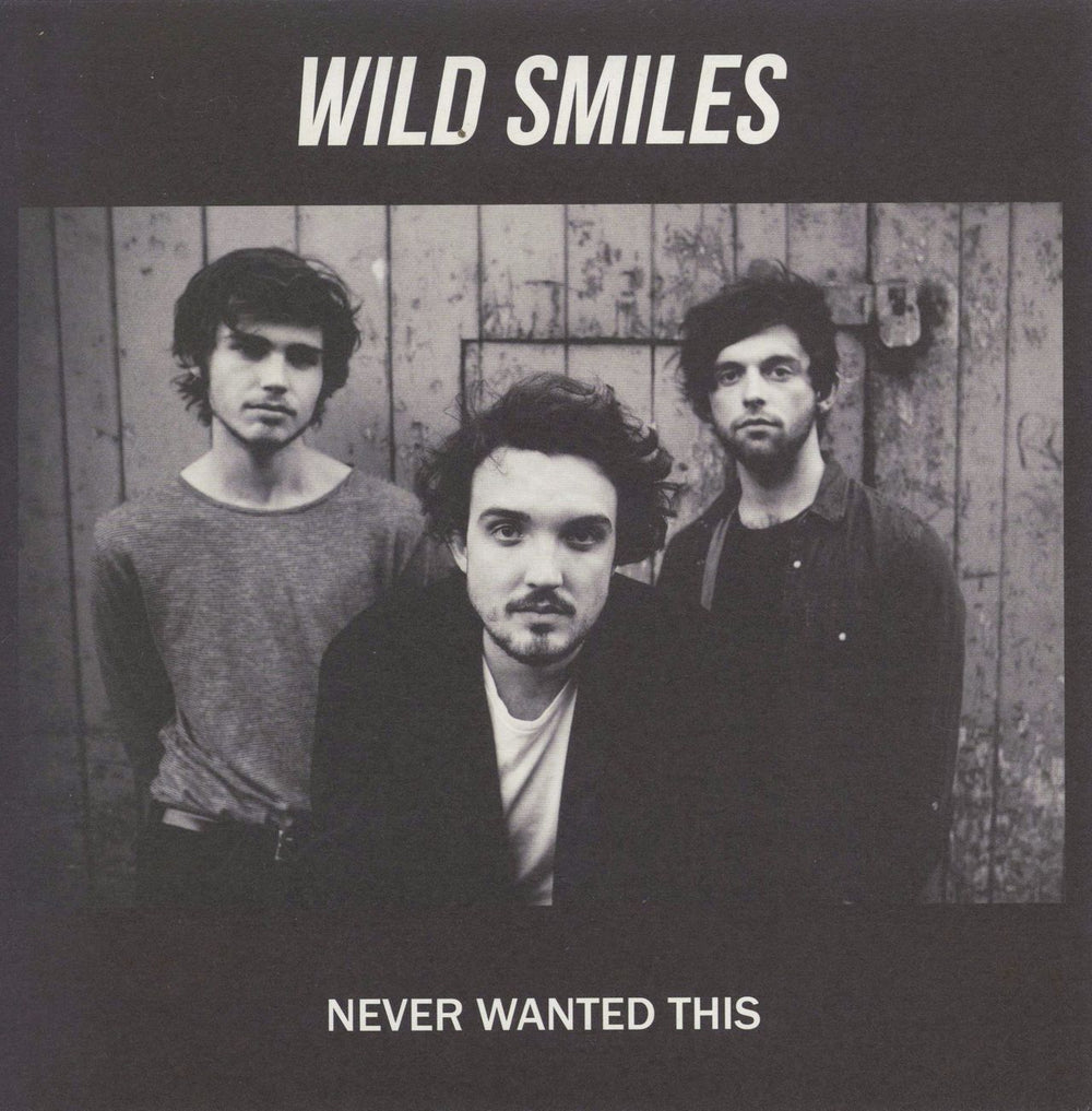 Wild Smiles Never Wanted This UK 7" vinyl single (7 inch record / 45) SBESTS152