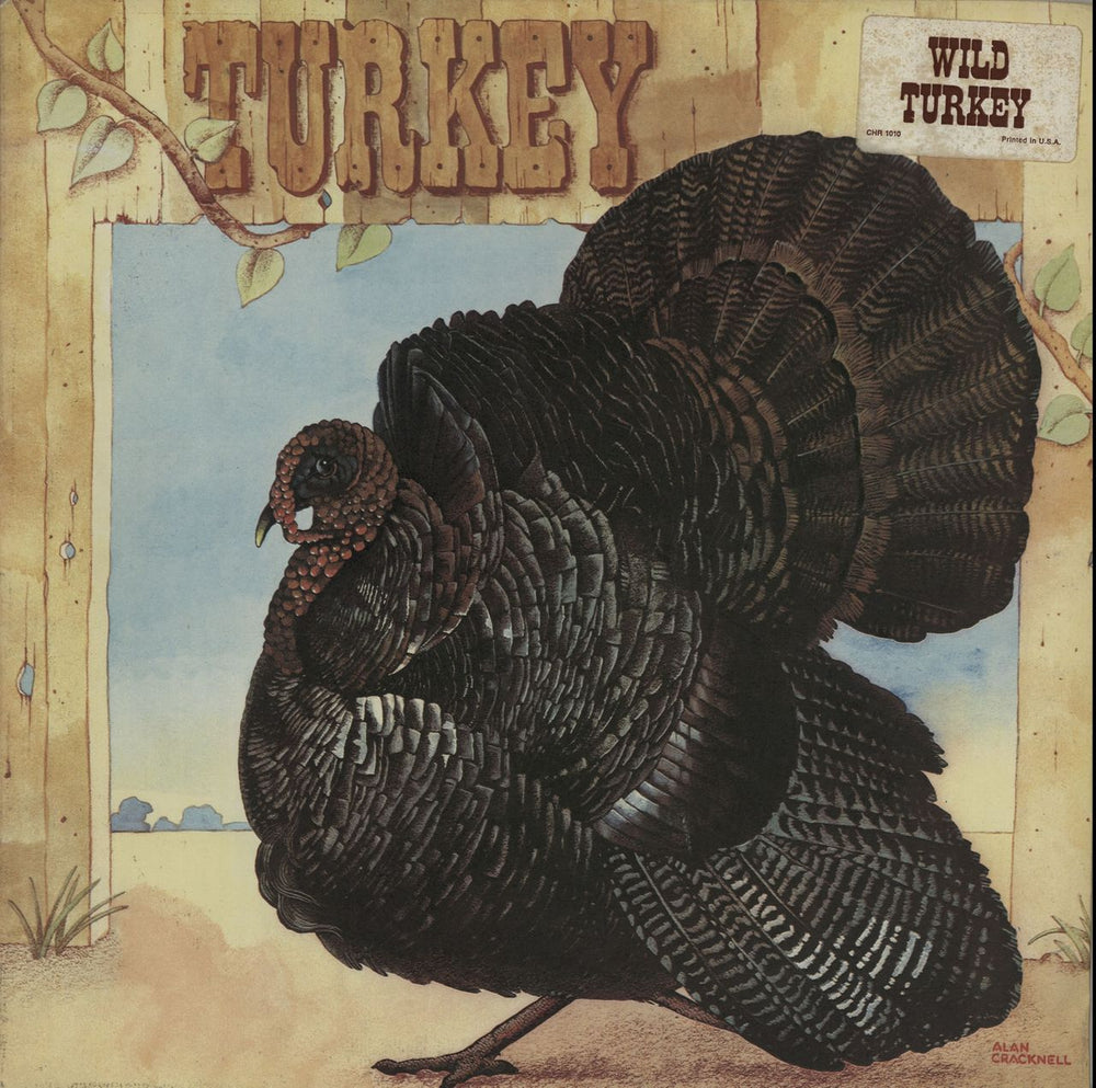 Wild Turkey Turkey US Promo vinyl LP album (LP record) CHR1010