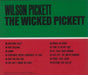 Wilson Pickett The Wicked Pickett Japanese CD album (CDLP)