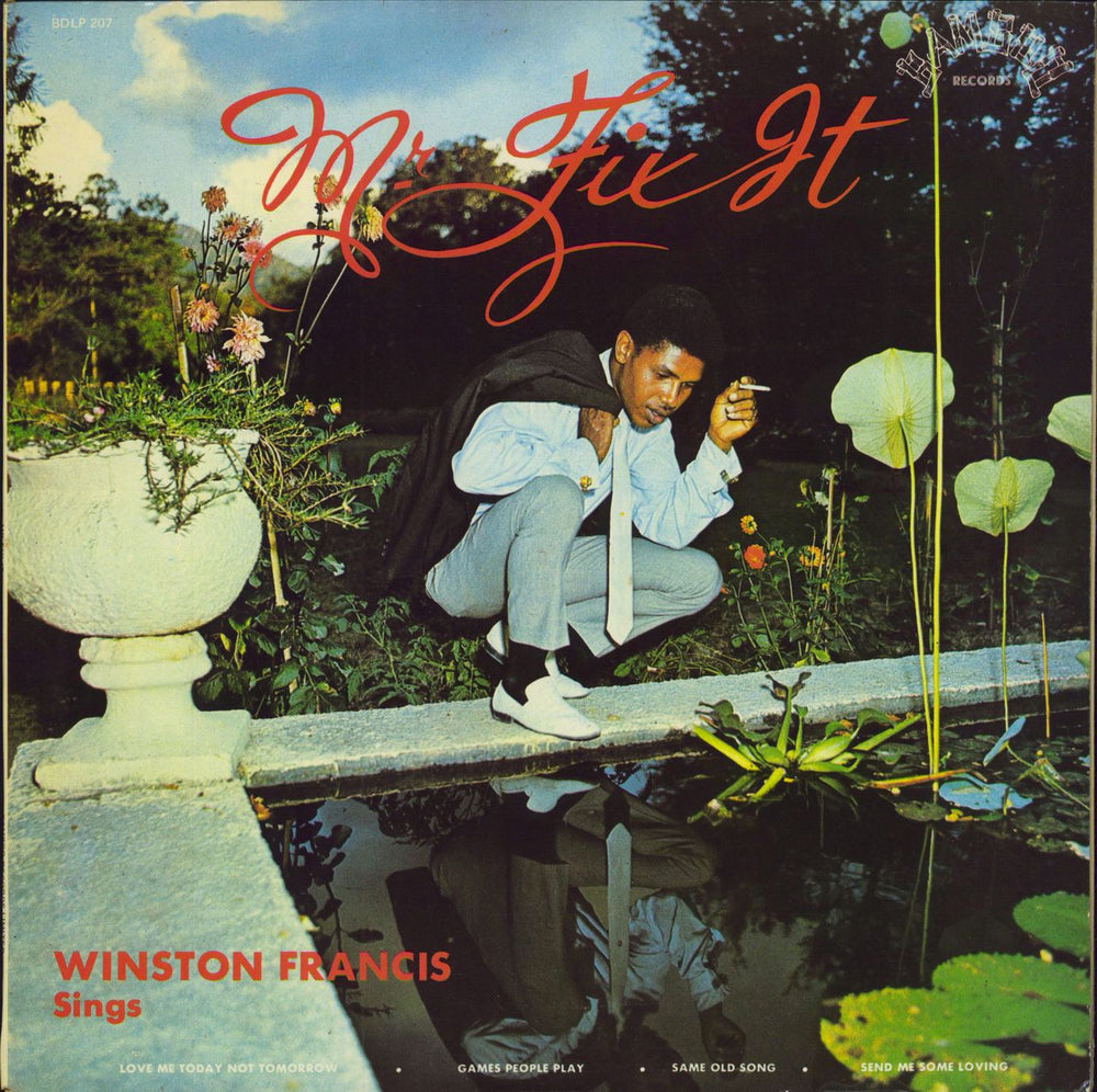 Winston Francis Mr. Fix It UK vinyl LP album (LP record) BDLP207