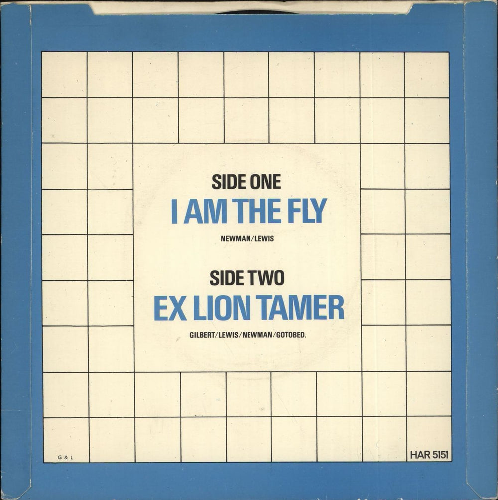 Wire I Am The Fly + P/S UK 7" vinyl single (7 inch record / 45) WIR07IA309841