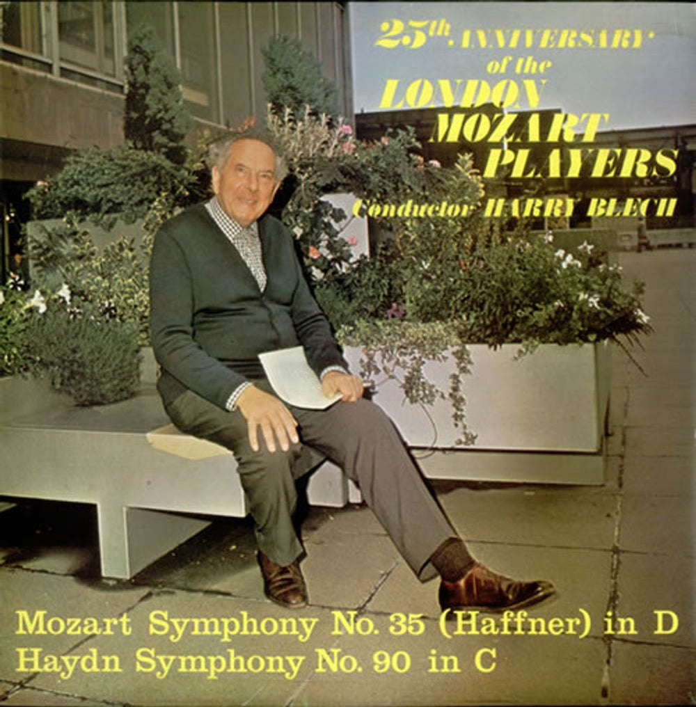 Wolfgang Amadeus Mozart Symphony No. 35 in D 'Haffner' / Symphony No. 90 in C UK vinyl LP album (LP record) ABY733