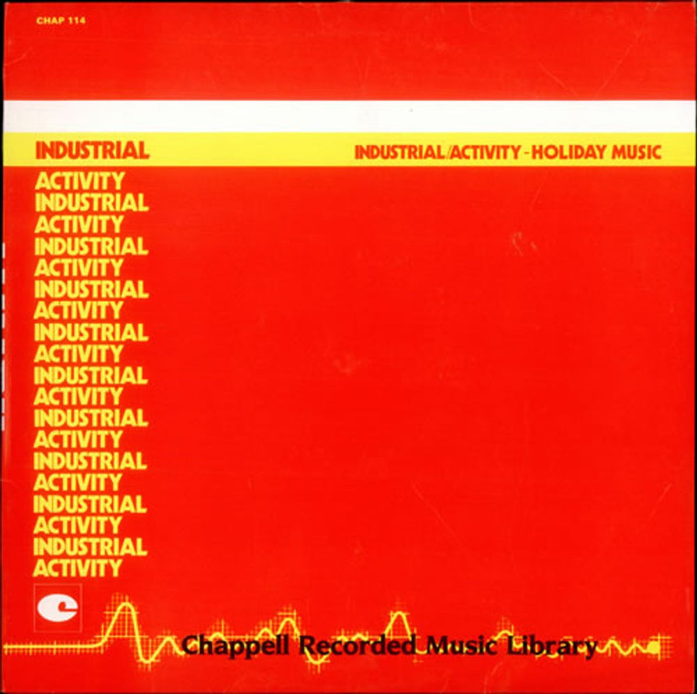 Wolfgang Kafer Industrial/ Activity - Holiday Music UK vinyl LP album (LP record) CHAP114