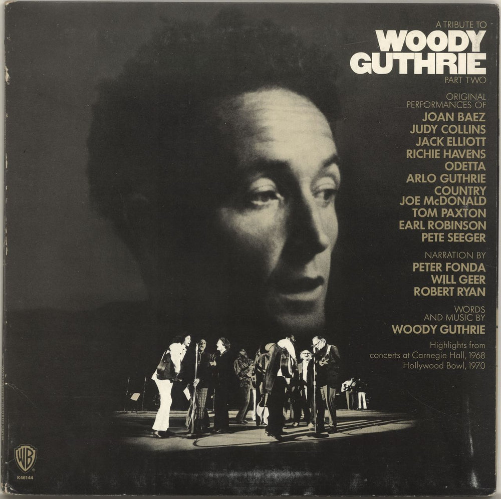 Woody Guthrie A Tribute To Woody Guthrie Part Two UK vinyl LP album (LP record) K46144