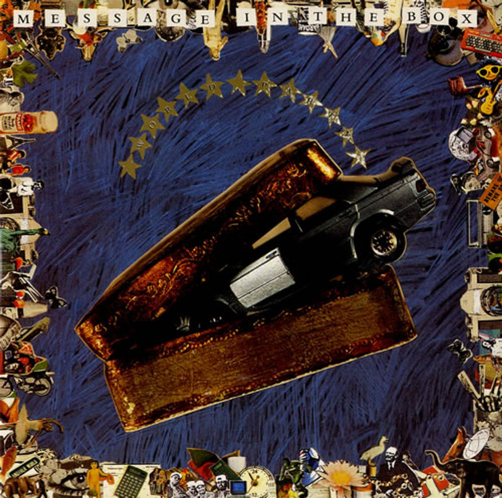 World Party Message In The Box UK 7" vinyl single (7 inch record / 45) ENY631