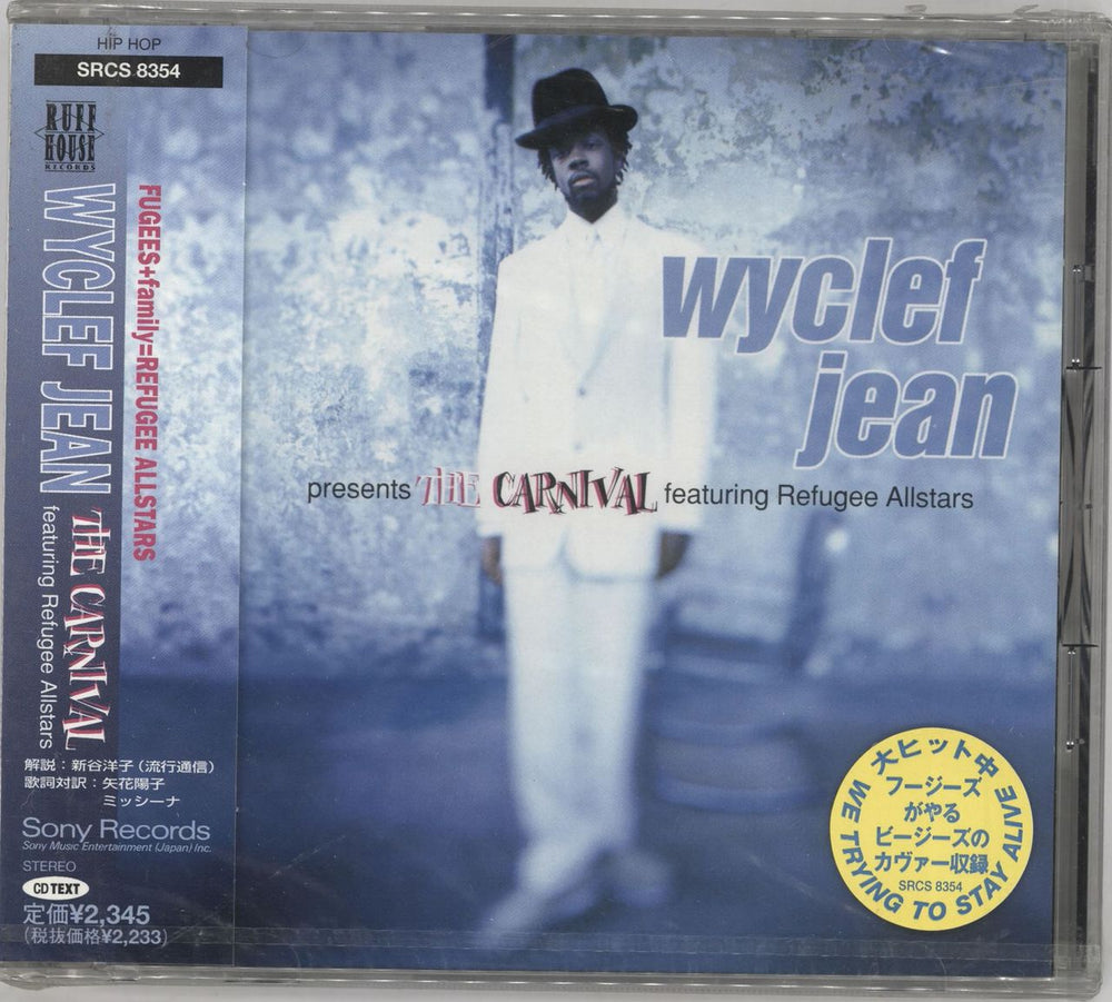 Wyclef Jean The Carnival Japanese Promo CD album (CDLP) SRCS8354