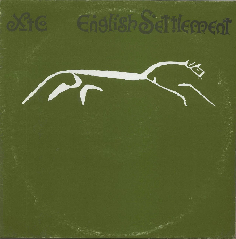 XTC English Settlement French vinyl LP album (LP record) 204446