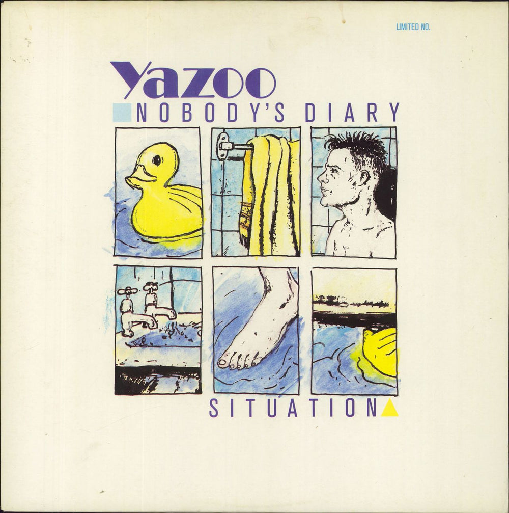 Yazoo Nobody's Diary UK 12" vinyl single (12 inch record / Maxi-single) L12YAZ003