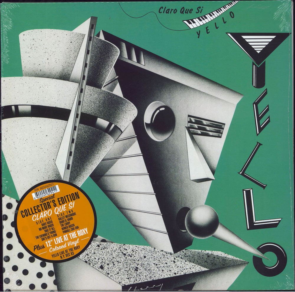 Yello Claro Que Si / Yello Live At The Roxy N. Y. Dec 83 - Sealed UK 2-LP vinyl record set (Double LP Album) 7640262961218