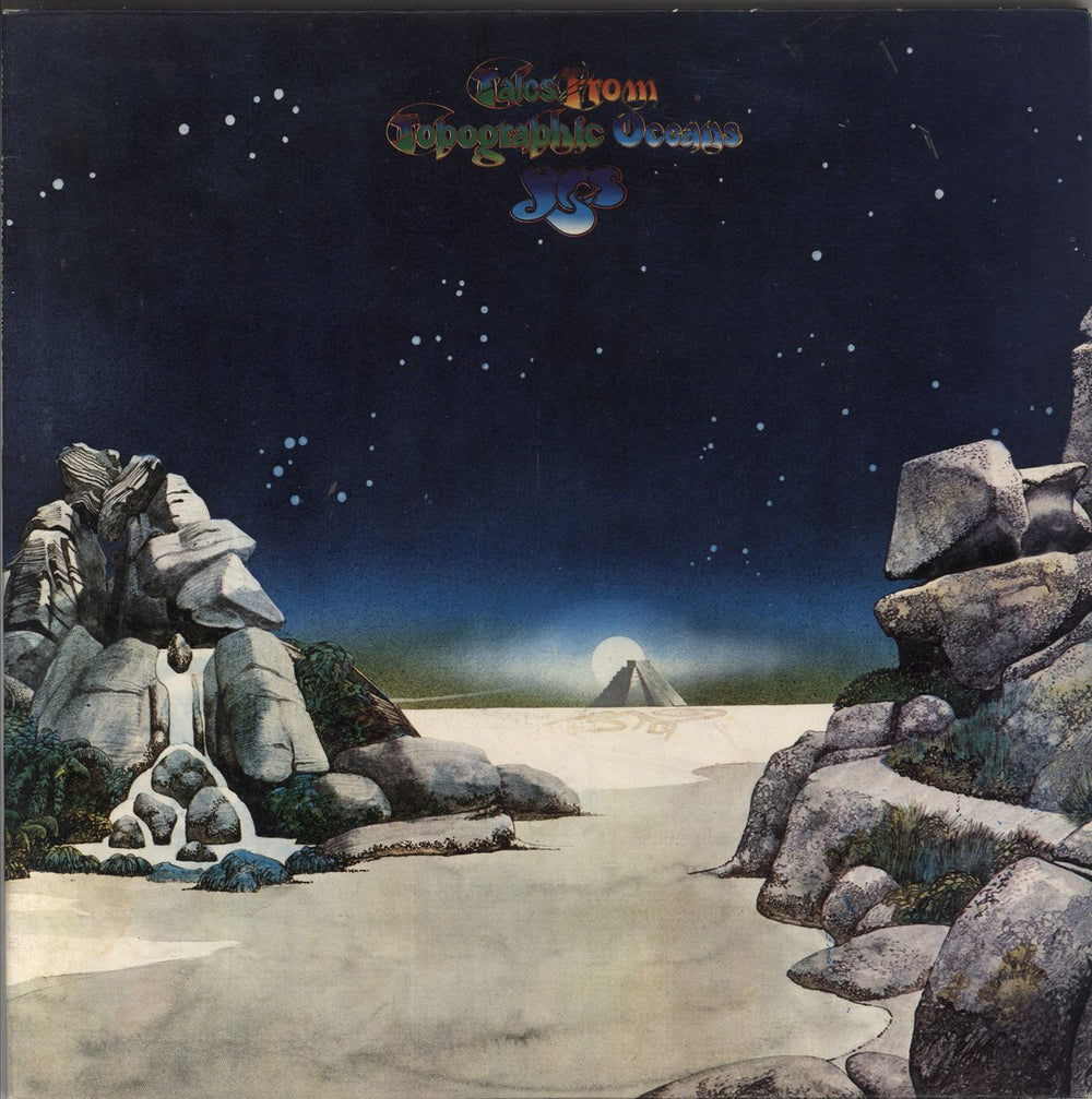 Yes Tales From Topographic Oceans - 1st - EX Italian 2-LP vinyl record set (Double LP Album) K80001