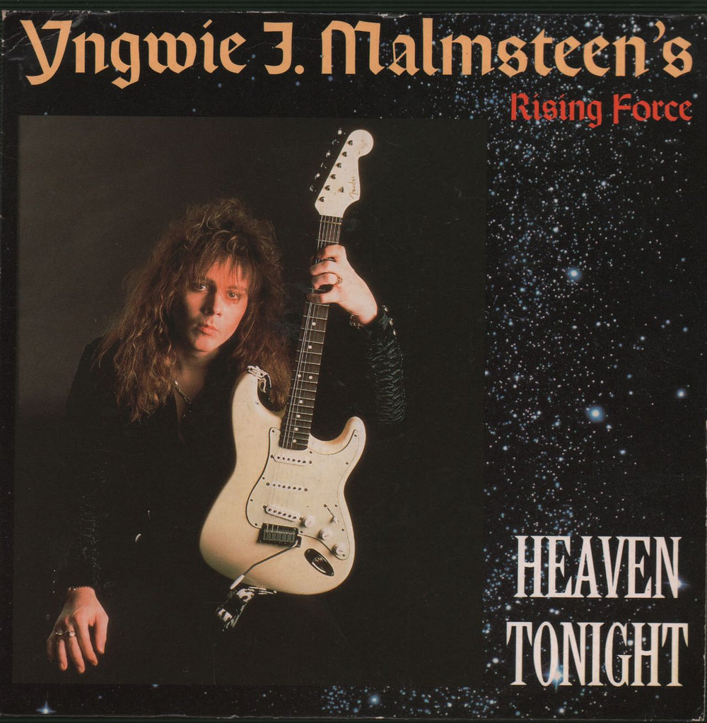 Yngwie Malmsteen Heaven Tonight UK 7" vinyl single (7 inch record / 45) YJM1