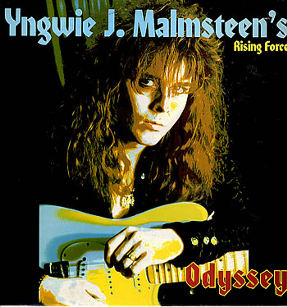 Yngwie Malmsteen Odyssey - EX UK vinyl LP album (LP record) POLD5224