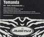 Yomanda Synth & Strings UK Promo CD single (CD5 / 5") YOMCJ1