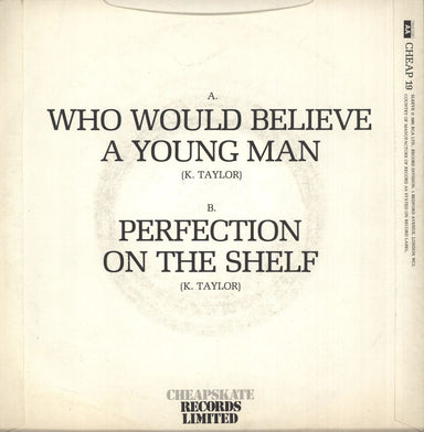 Yuka Who Would Believe A Young Man UK 7" vinyl single (7 inch record / 45)