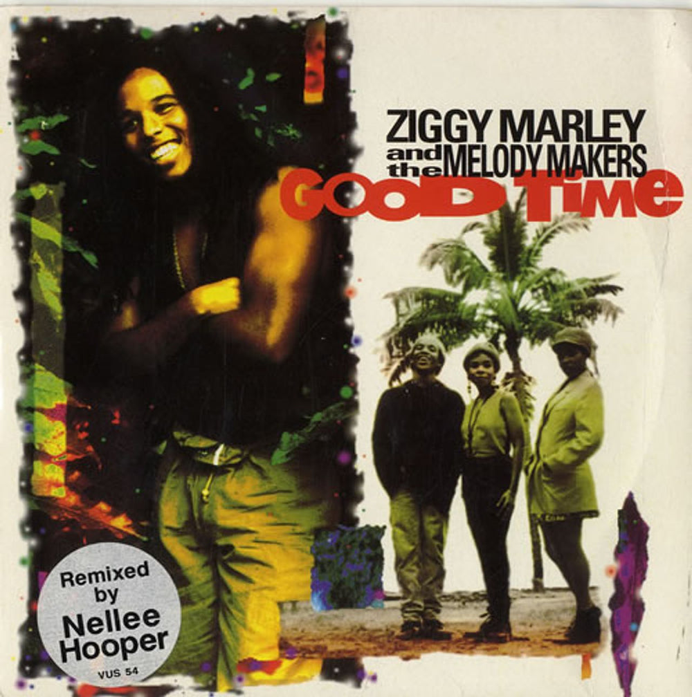 Ziggy Marley Good Time UK 7" vinyl single (7 inch record / 45) VUS54